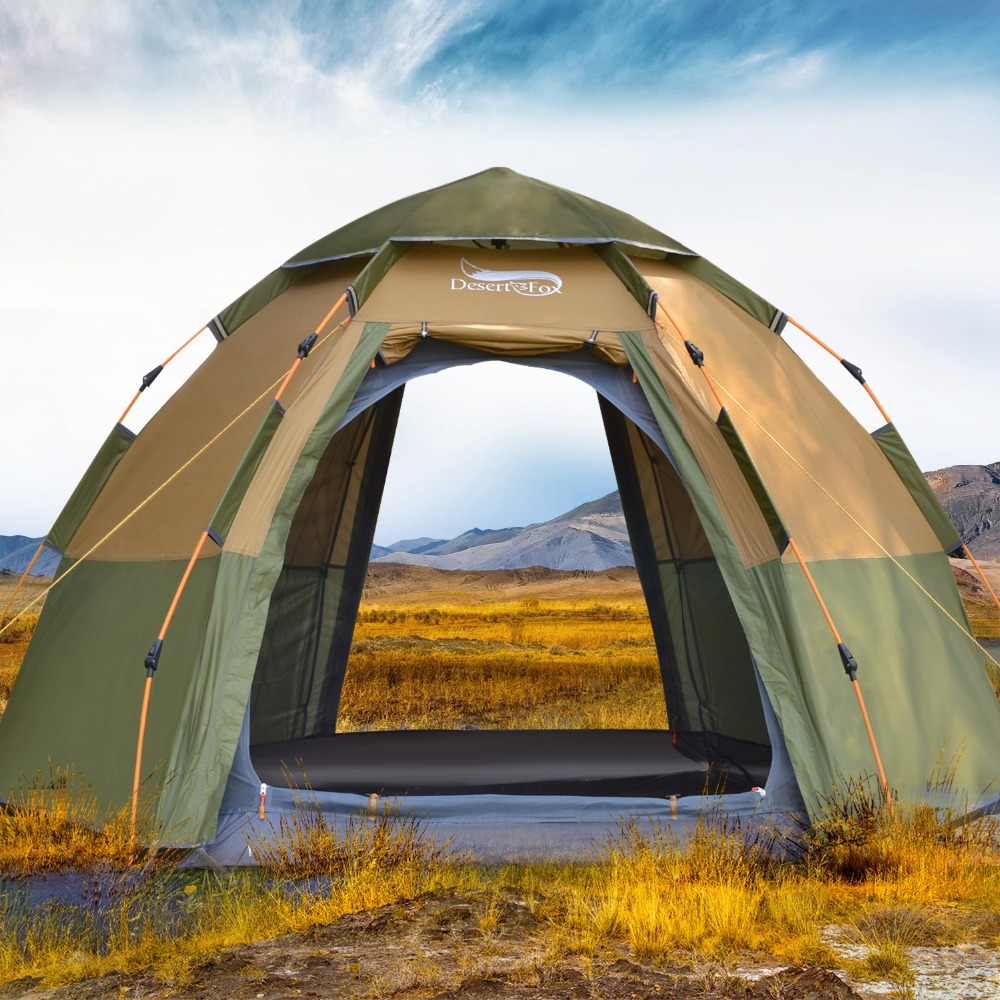Outdoor Camping Dome - Desert & Fox-Tente breton automatique, tente