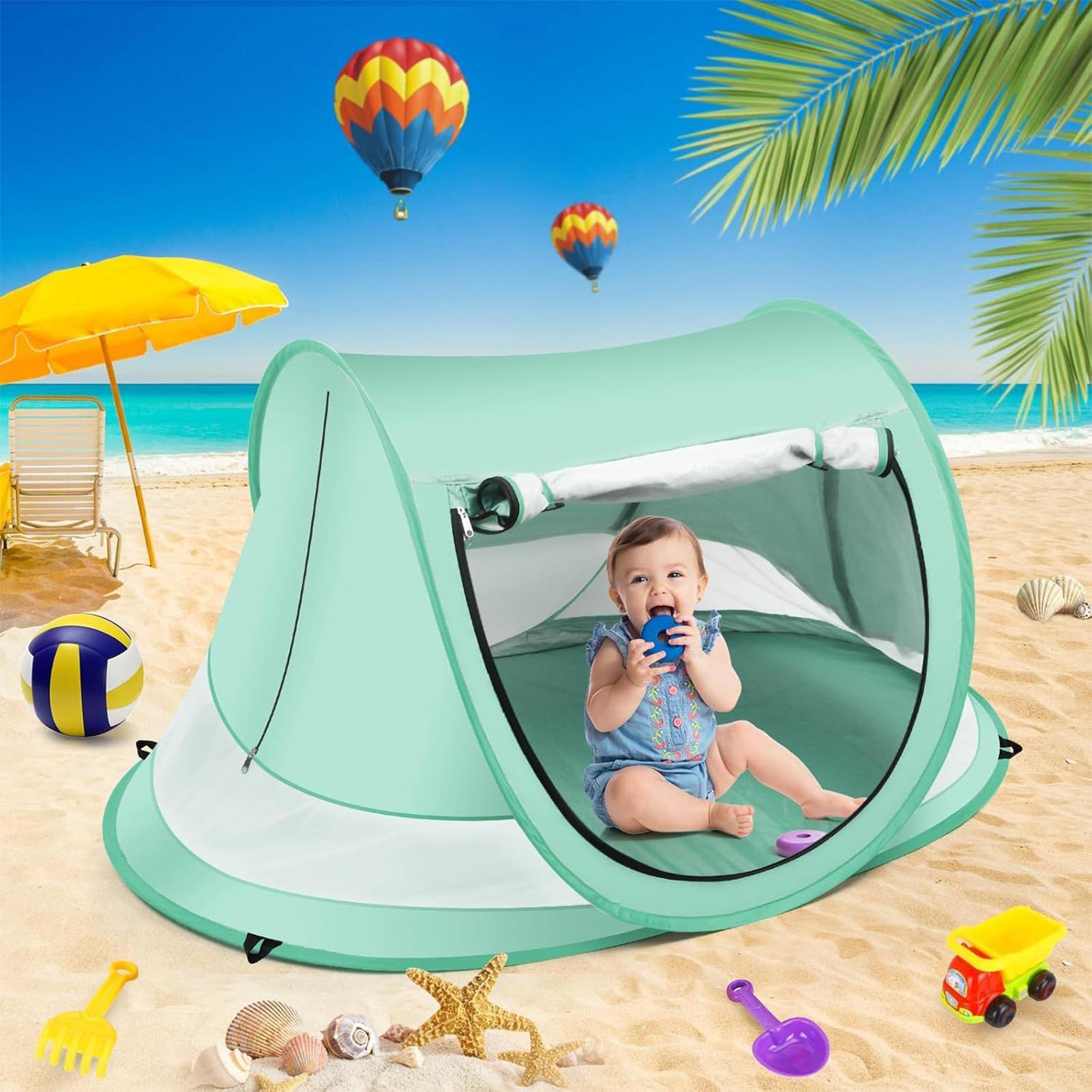 Outdoor Camping Dome - Tente de plage pour tout-petits, abri
