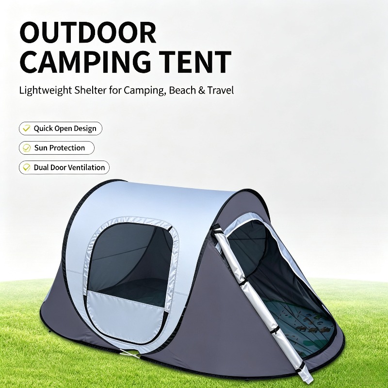 Outdoor Camping Automatic Quick Opening Tent - Tente de bateau pop-up à lancer
