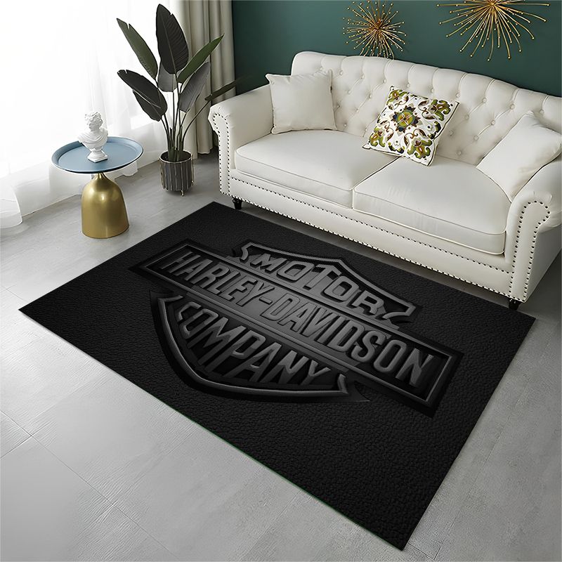 Camping Quad - Tapis antidérapant rétro H-Harleys Racing Moto
