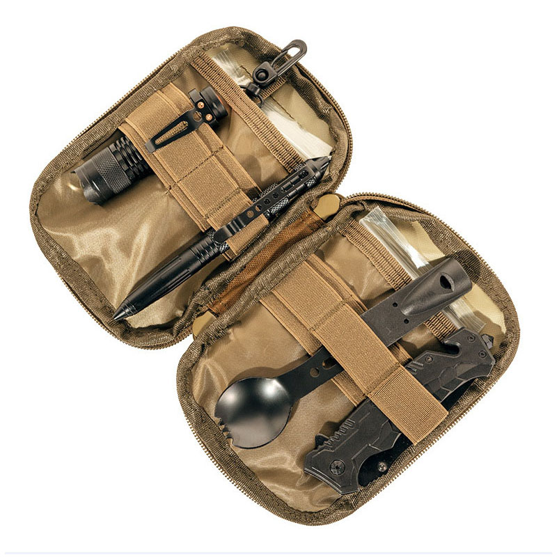 First Aid Kit Camping - Pochette tactique EDC Molle, petite trousse