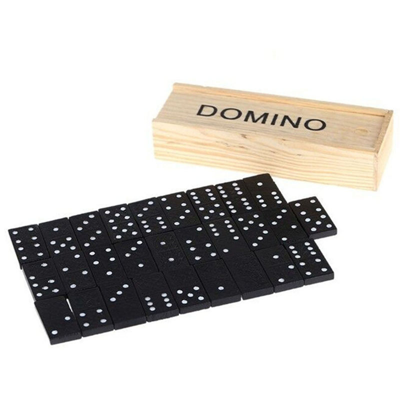 Outdoor Camping For Kids - Jeu de dominos en bois 28