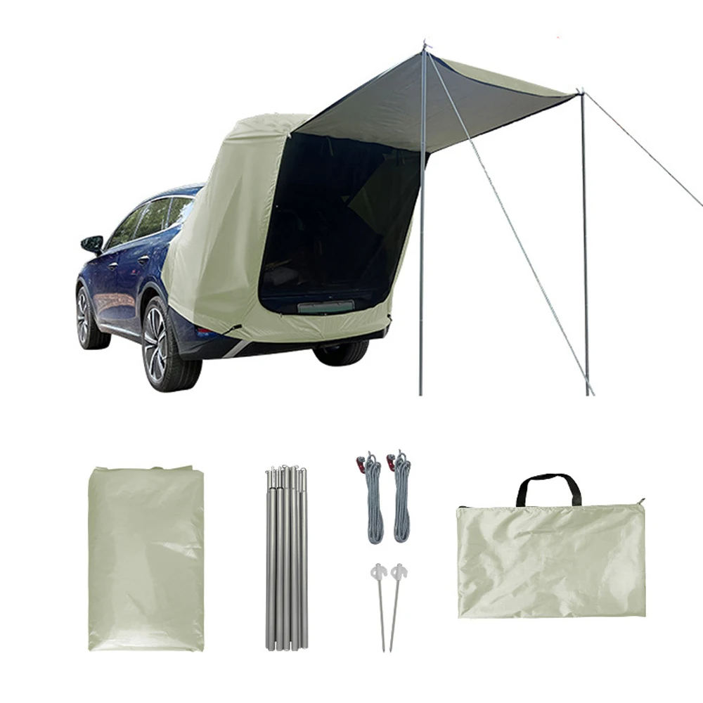 Outdoor Camping Car Tail Tent - Tente d'extension arrière de voiture pour