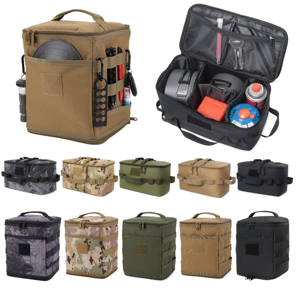 Outdoor Camping Utensils - Pochette tactique, sac de rangement de