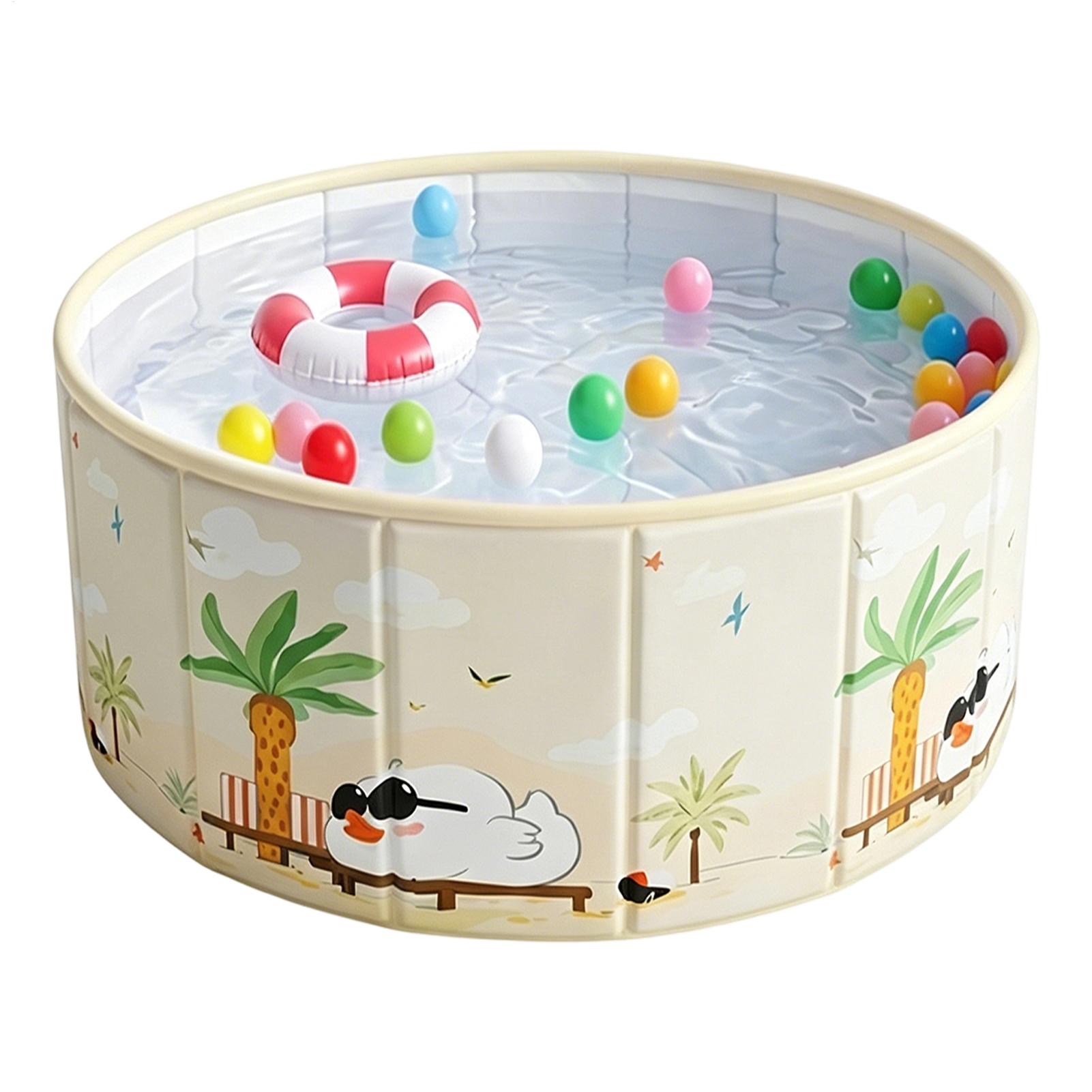 Outdoor Camping For Kids - Baignoire pliable épaissie pour chien, piscine