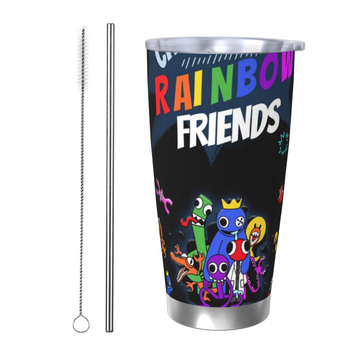 Vacuum Insulated Flask - R-Rainbow-Friends Tasse de voiture isotherme en