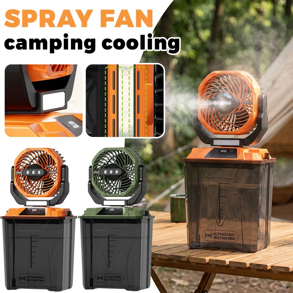 Outdoor Camping House - Nouveau ventilateur brumisateur d'extérieur portable pour