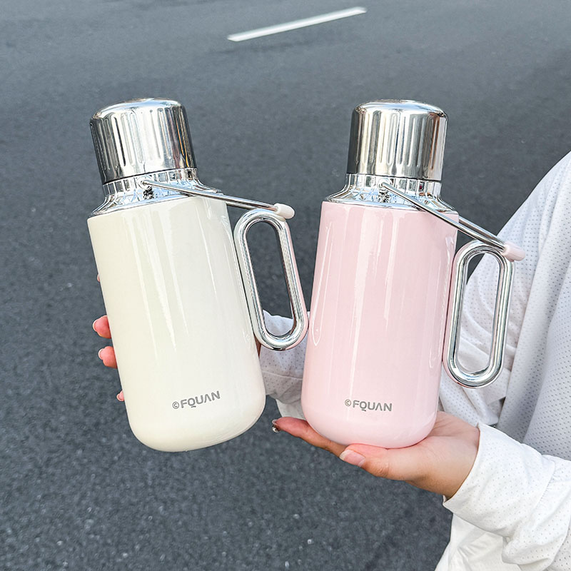 Vacuum Insulated Flask - Bouteille d'eau isotherme en acier inoxydable,