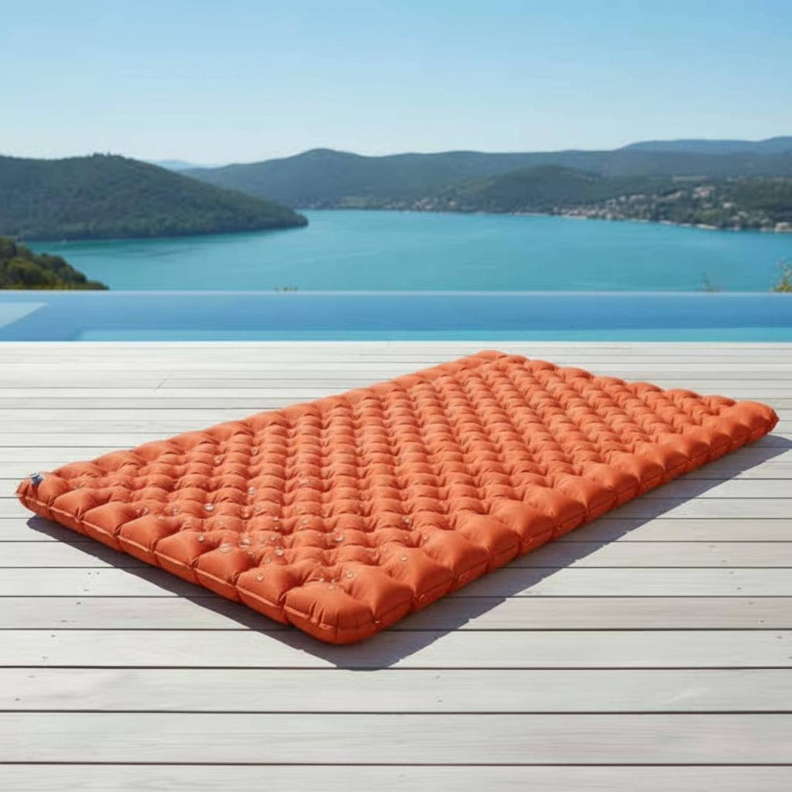 Outdoor Camping Rugs - Matelas de camping gonflable en nylon