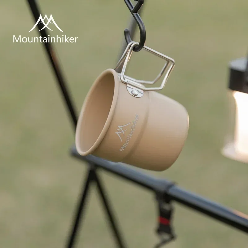 Outdoor Camping Utensils - Tasse de camping en aluminium MOUNTAINHIKER,