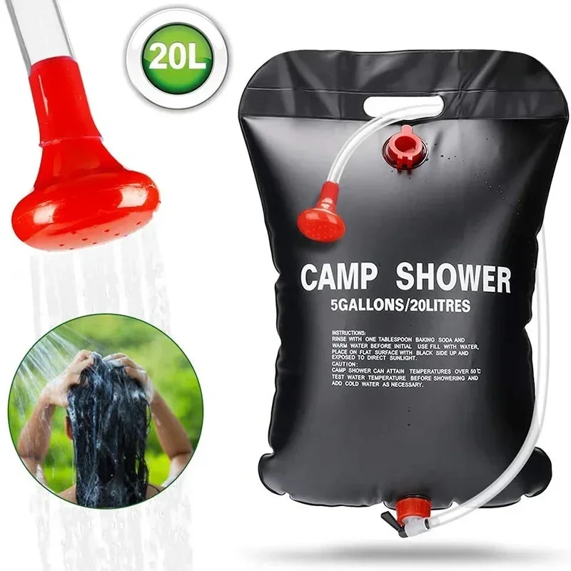 Outdoor Camping Utensils - Sac de douche extérieur de grande