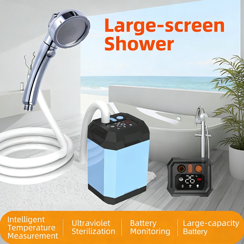Outdoor Camping Showers - Douche de camping portable d'extérieur 5400mAh/9000mAh