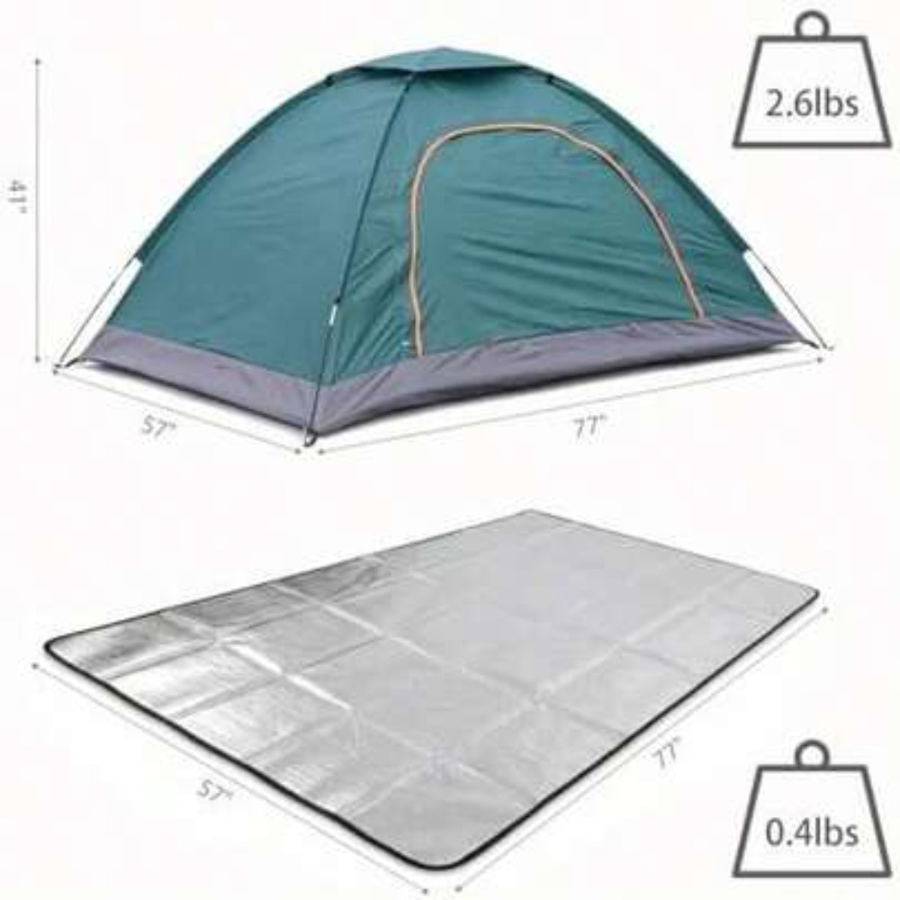 Outdoor Camping Dome - Tente dôme imperméable à double couche