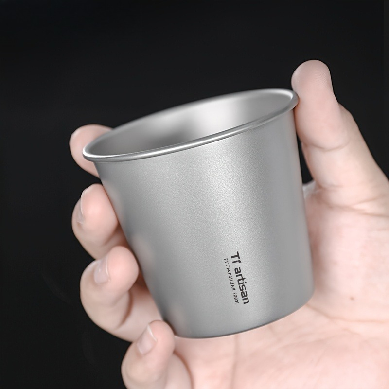 Outdoor Camping Utensils - Tasse de camping en titane monocouche
