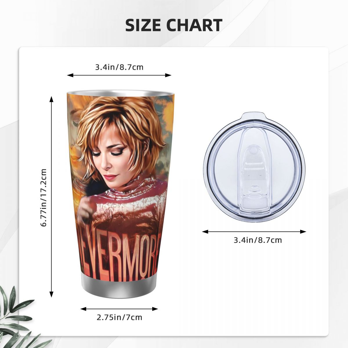 Mylene Farmer Nevermore Tasse  - Vacuum Insulated Flask avis et prix