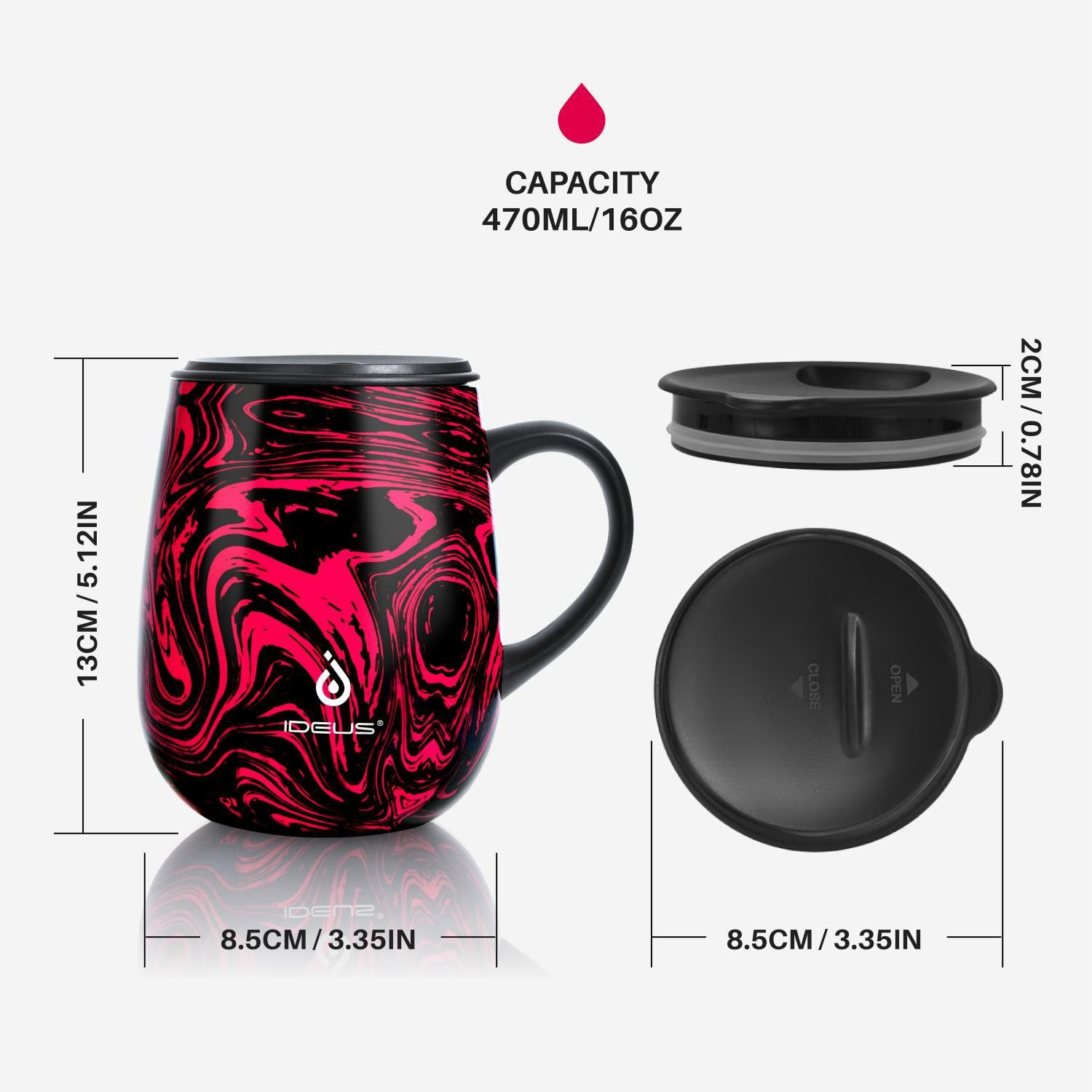 Tasse à café isotherme Ideus 1 - Vacuum Insulated Flask avis et prix