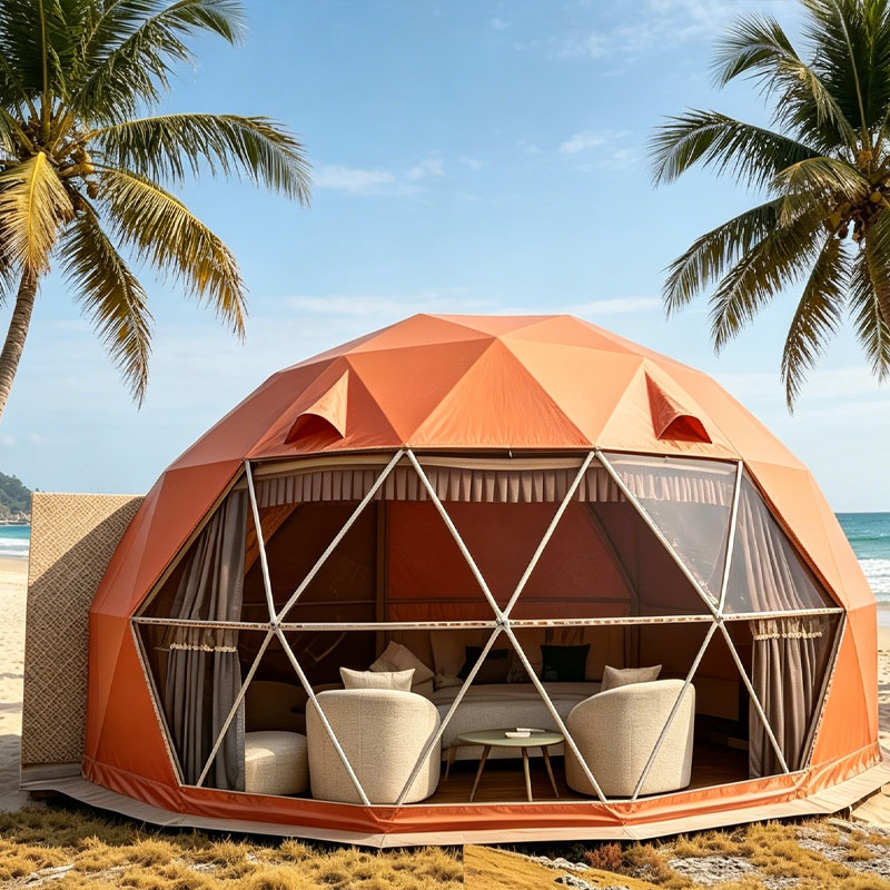 Dôme de glamping de luxe, tent - Outdoor Camping Dome avis et prix
