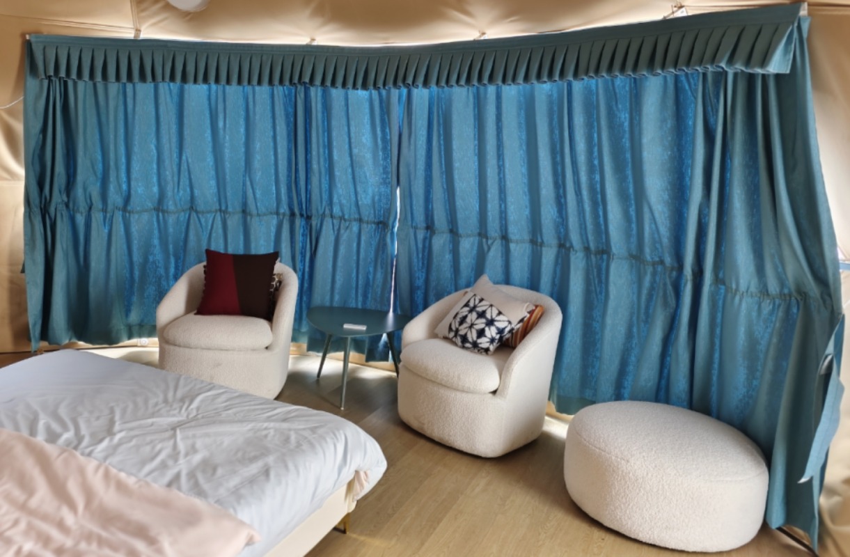 Dôme de glamping de luxe, tent - Outdoor Camping Dome avis et prix