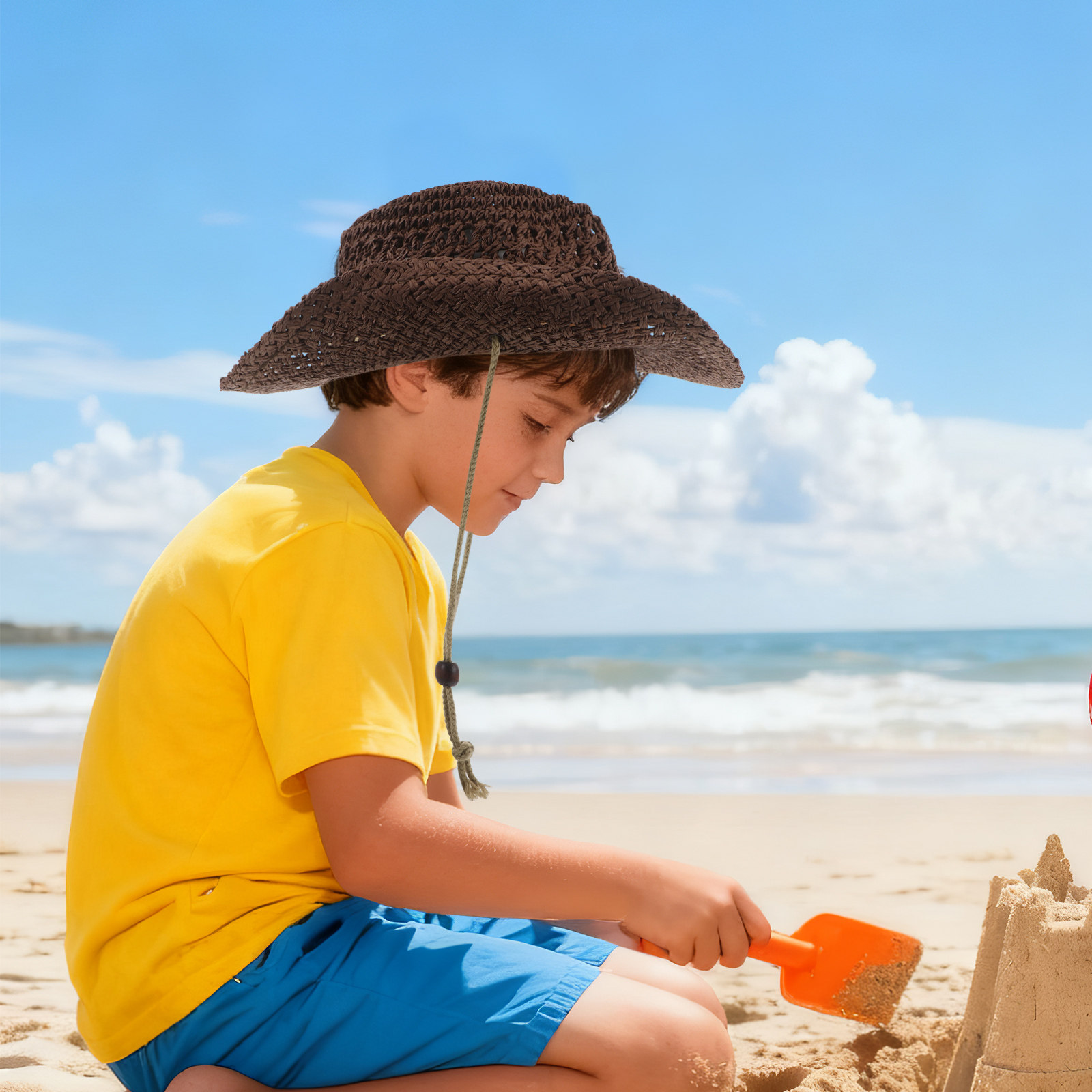 Chapeau de cowboy en paille po - Outdoor Camping For Kids avis et prix