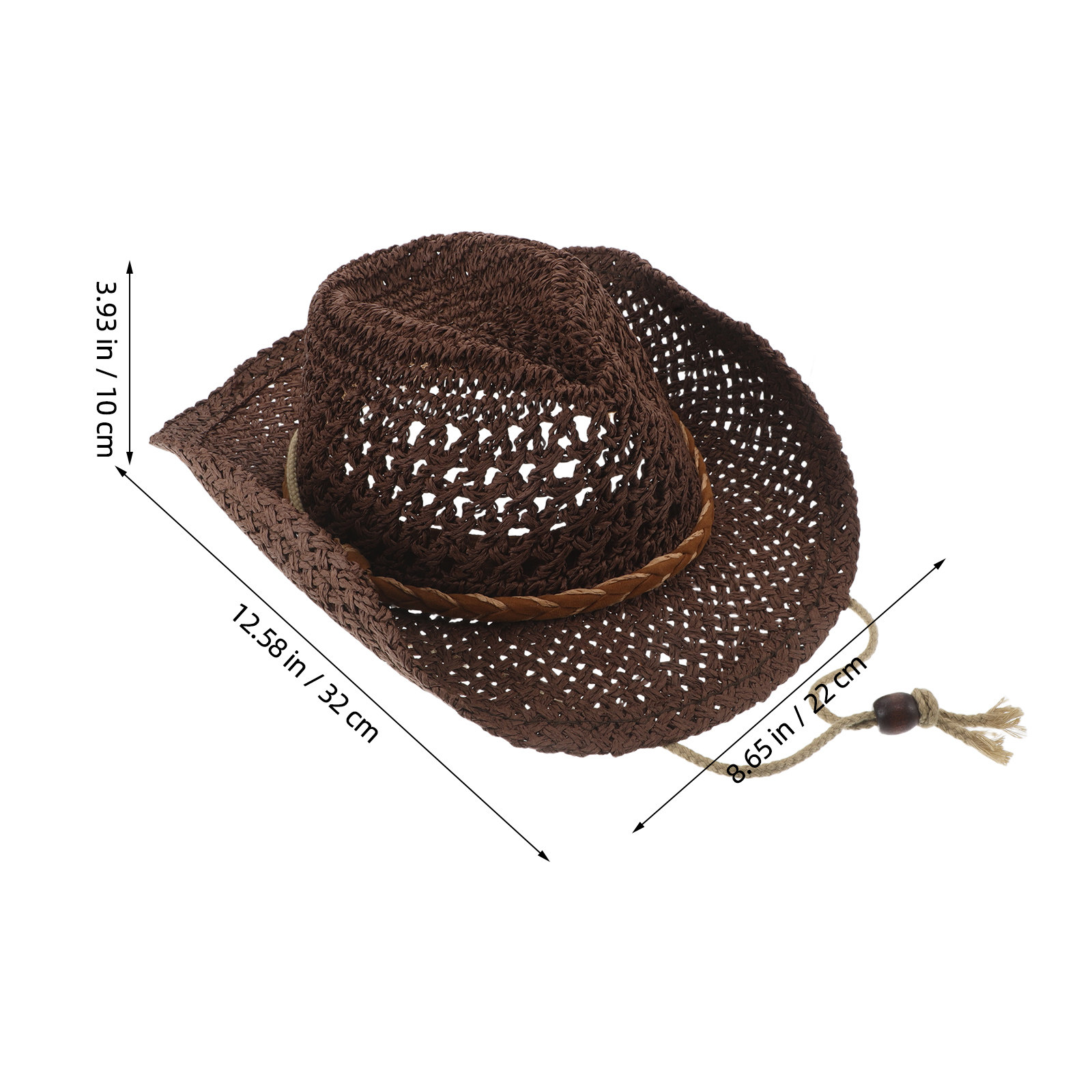 Chapeau de cowboy en paille po - Outdoor Camping For Kids avis et prix