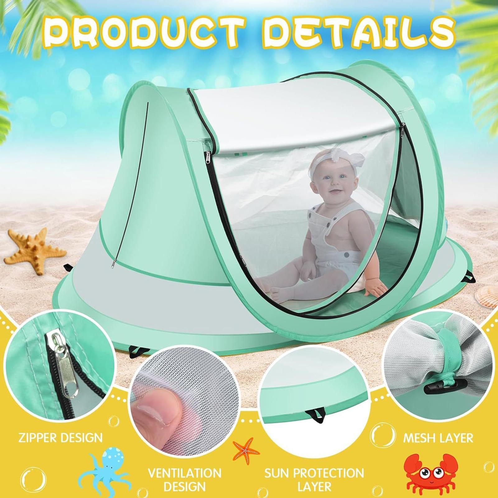 Tente de plage pour tout-petit - Outdoor Camping Dome avis et prix