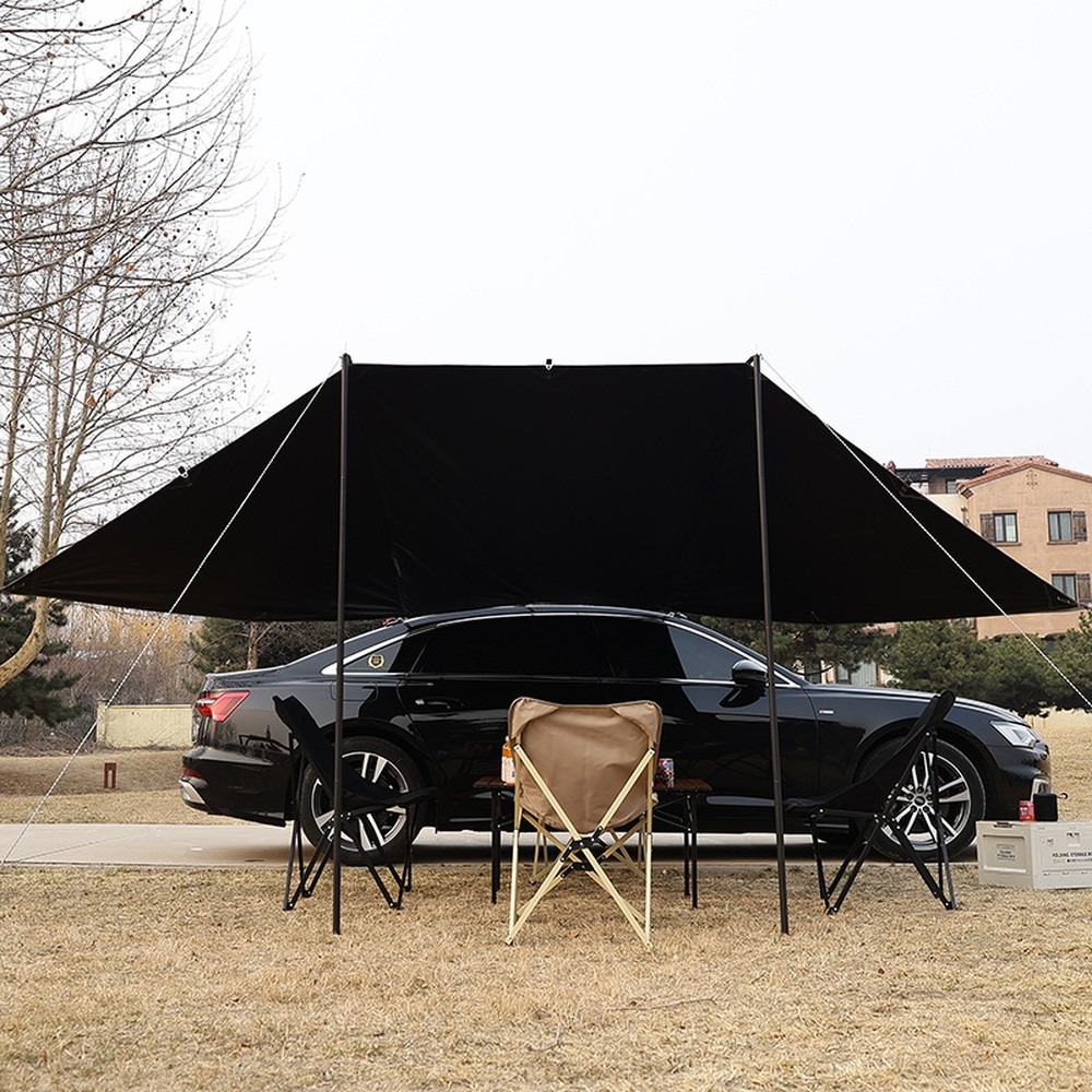 Auvent arrière de voiture en v - Outdoor Camping Car Tail Tent avis et prix