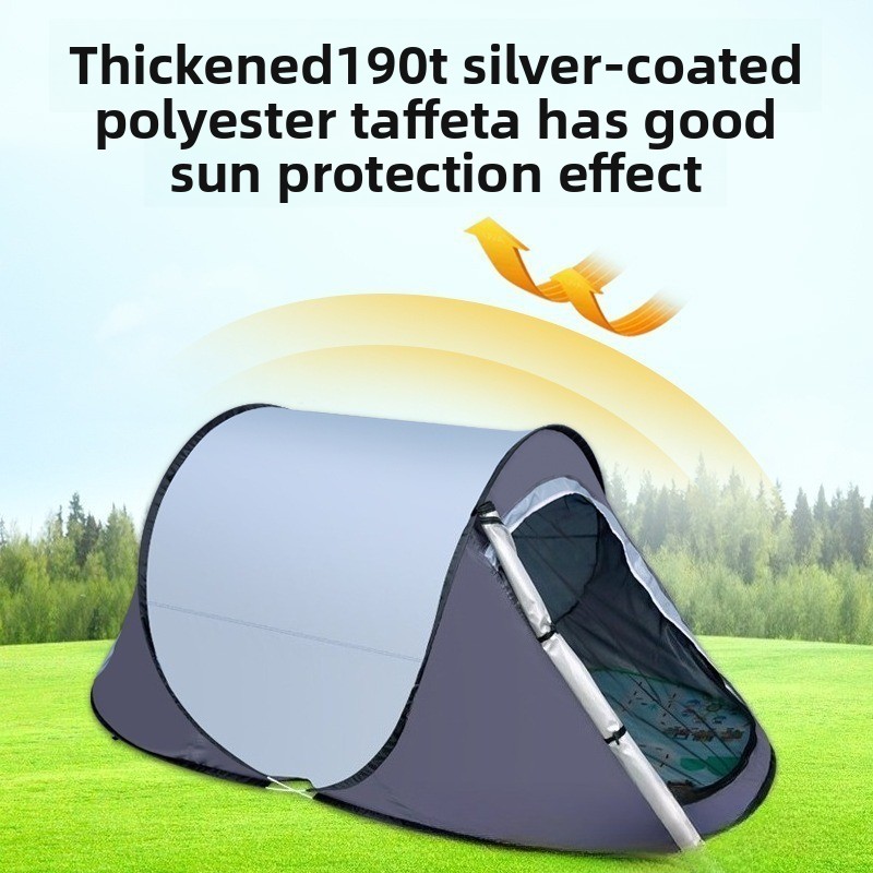 Tente de bateau pop-up à lance - Outdoor Camping Automatic Quick Opening Tent avis et prix