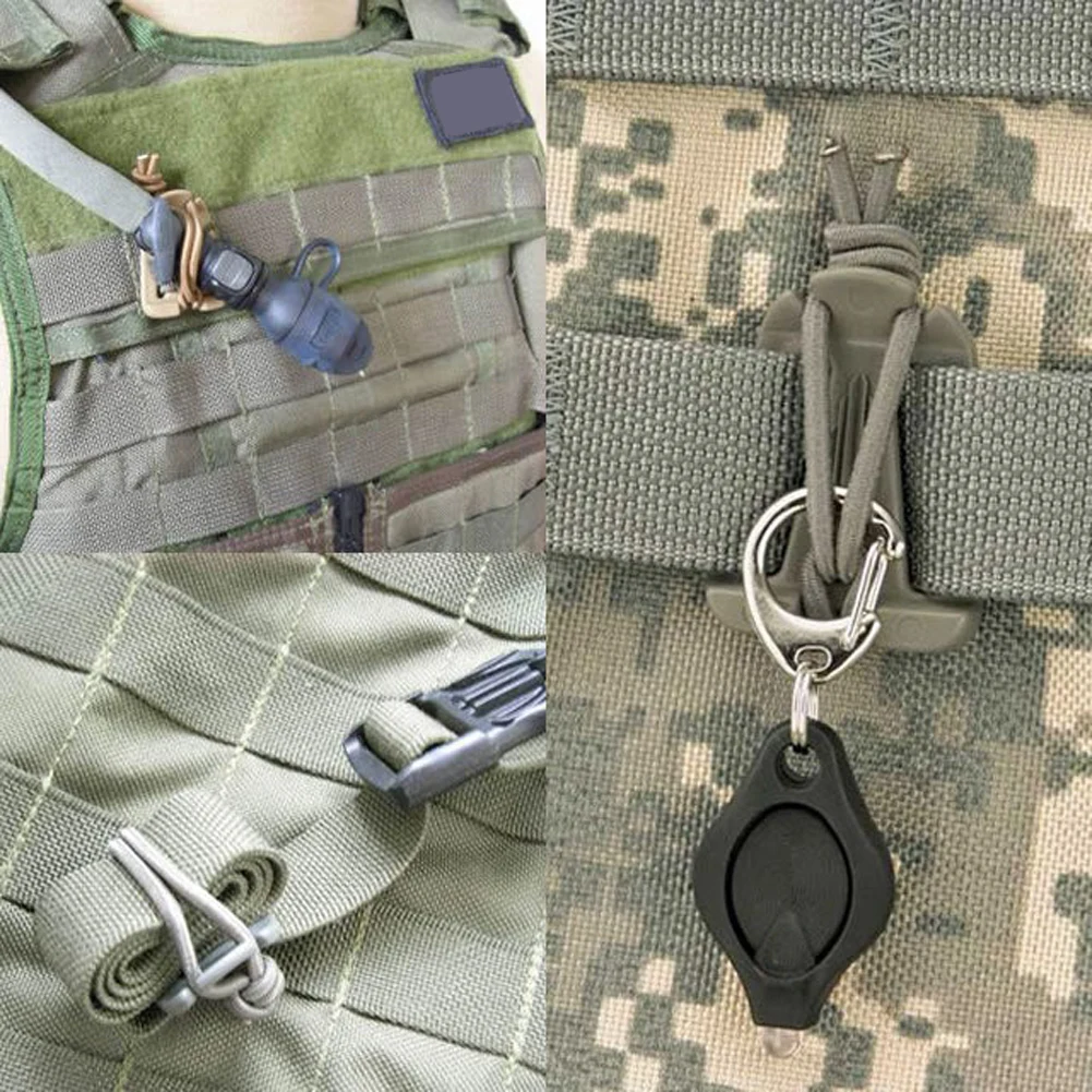 1/2/5 pièces Mousquetons à bou - Outdoor Camping Essential Gear avis et prix