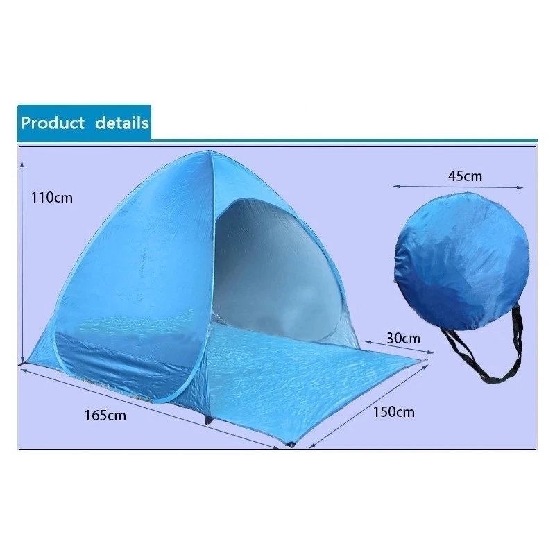 Tente de plage à ouverture aut - Outdoor Camping Automatic Quick Opening Tent avis et prix