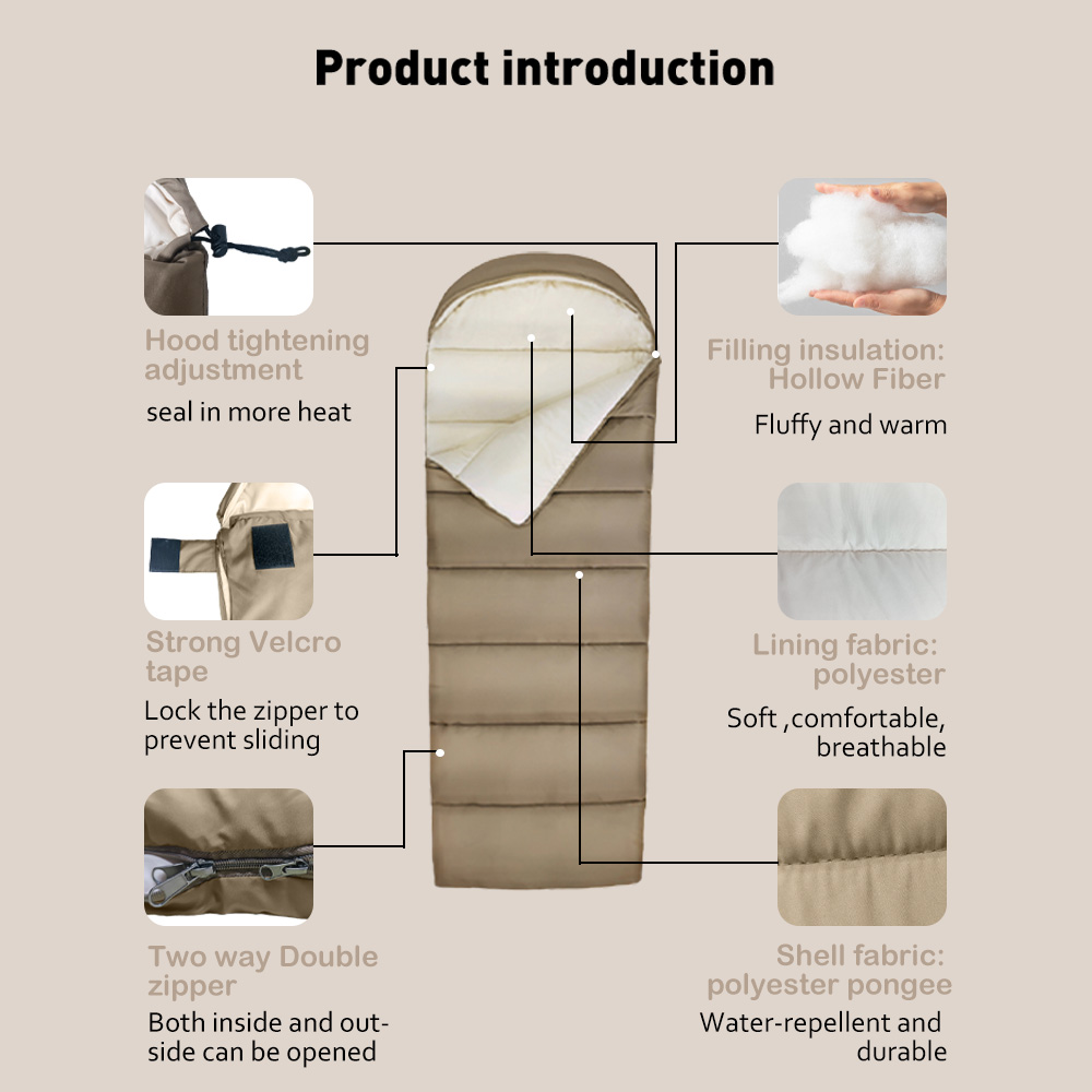 Sac de couchage imperméable et - Outdoor Camping For Kids avis et prix