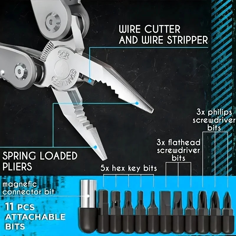 Outil multifonction 24 en 1 to - Outdoor Camping Essential Gear avis et prix