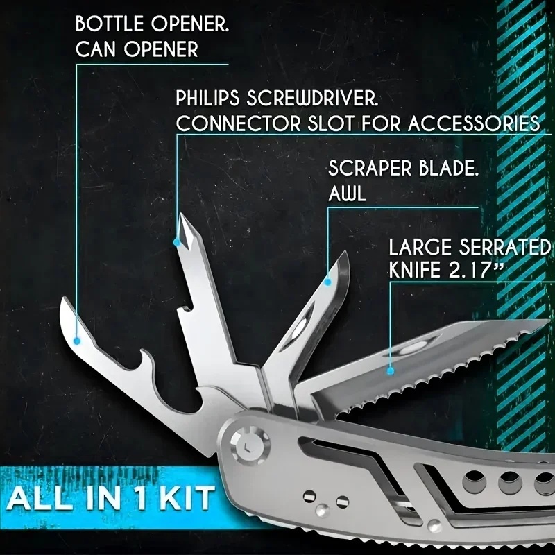 Outil multifonction 24 en 1 to - Outdoor Camping Essential Gear avis et prix