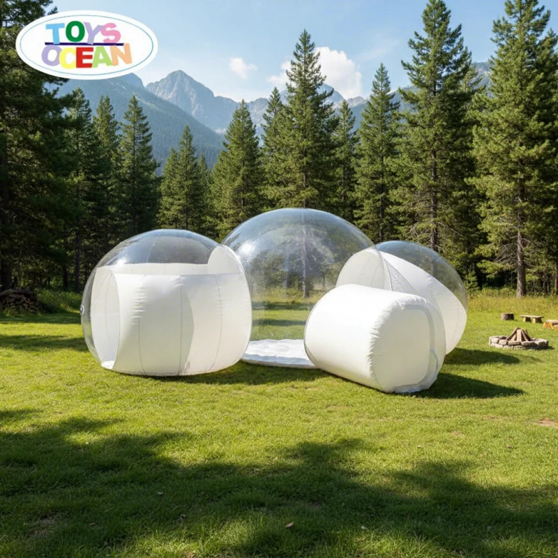 Tente bulle transparente gonfl - Outdoor Camping Inflatable Tent avis et prix