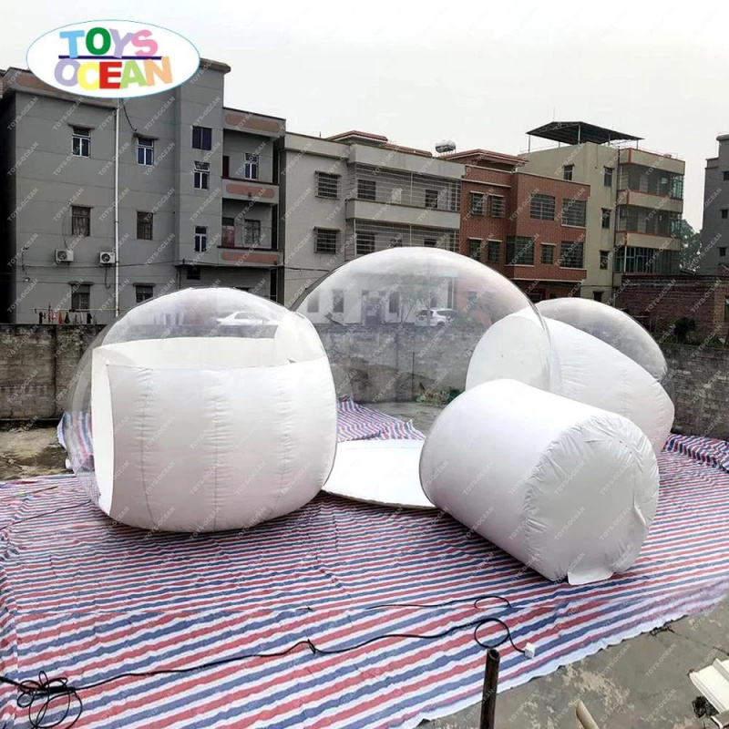 Tente bulle transparente gonfl - Outdoor Camping Inflatable Tent avis et prix