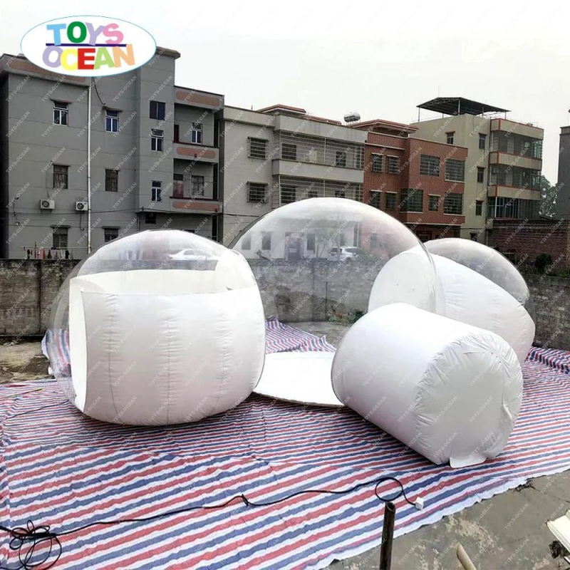 Tente bulle transparente gonfl - Outdoor Camping Inflatable Tent avis et prix