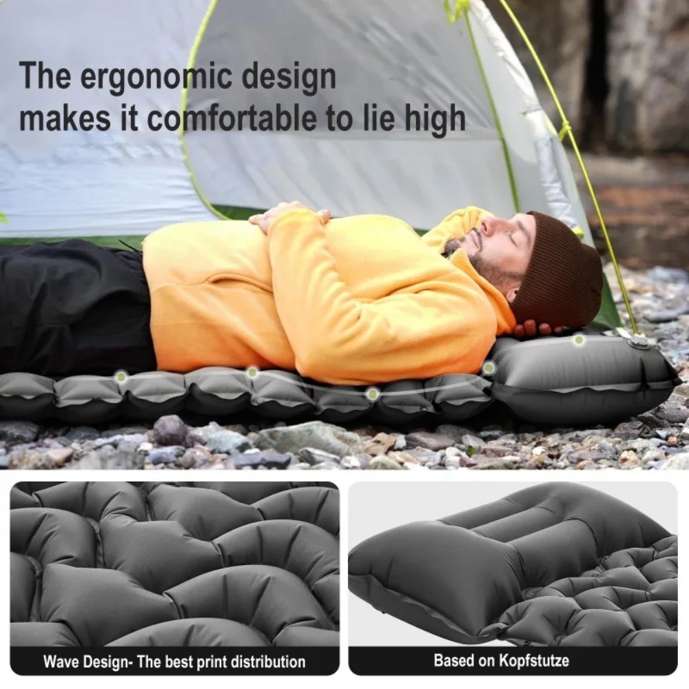 Matelas de camping gonflable,  - Outdoor Camping Rugs avis et prix