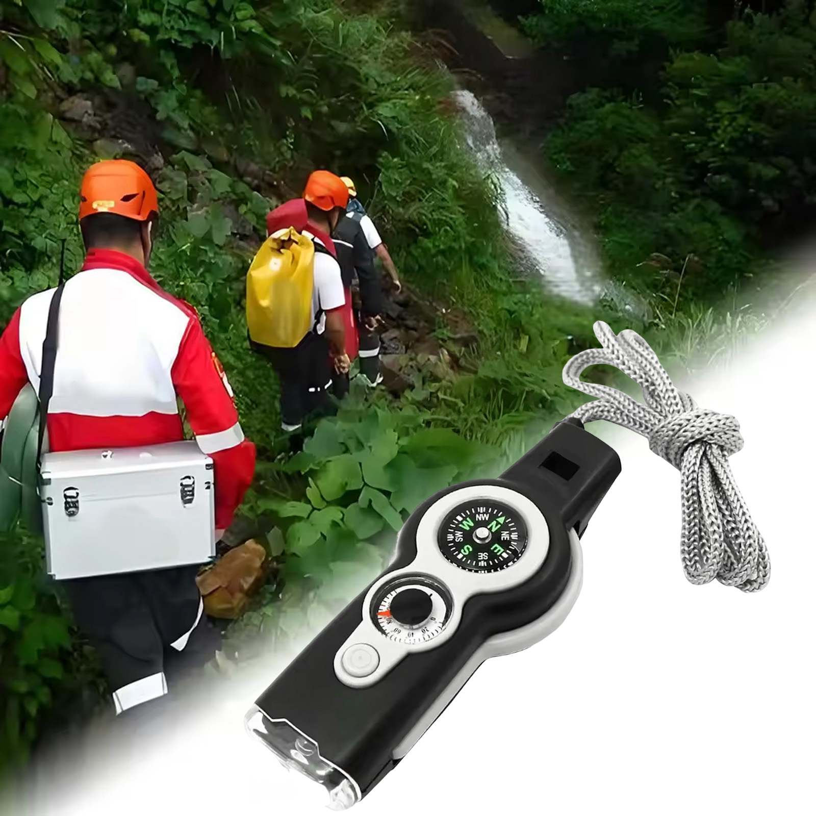 Sifflet de survie 7-en-1 avec  - Outdoor Camping Show avis et prix