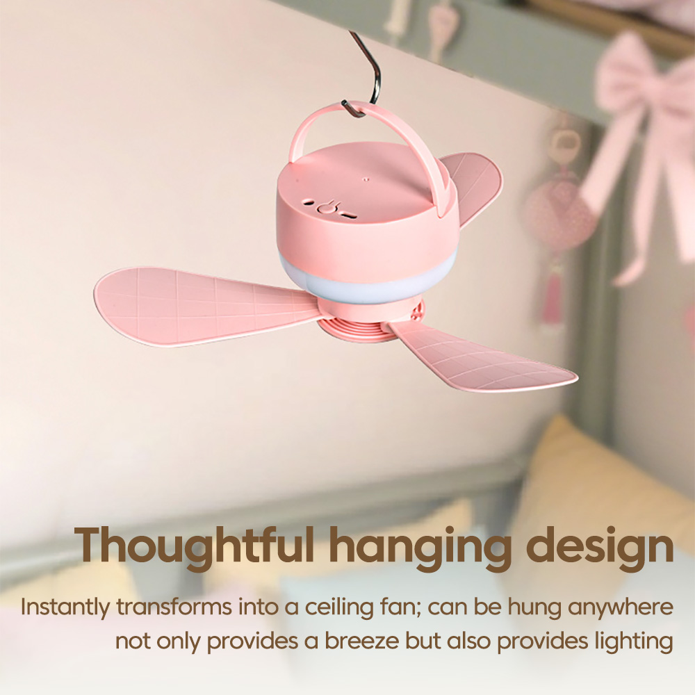 Ventilateur de plafond portabl - Outdoor Camping House avis et prix
