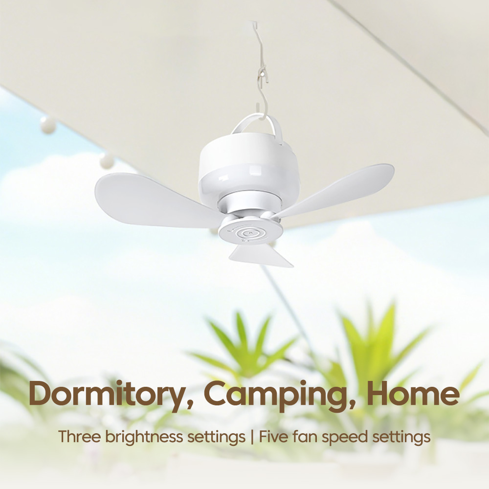 Ventilateur de plafond portabl - Outdoor Camping House avis et prix