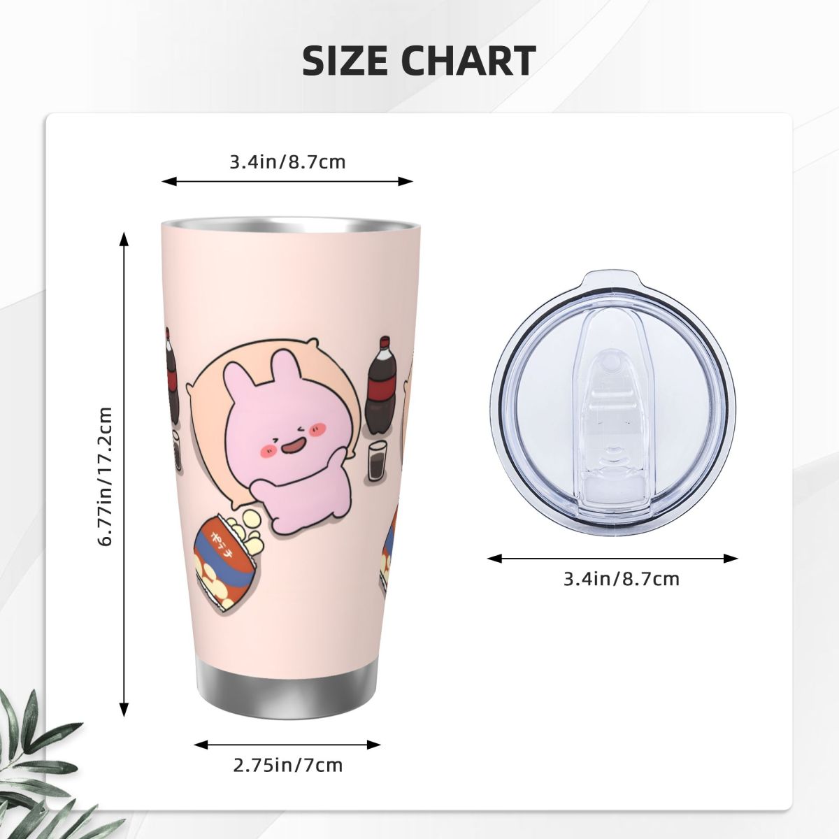 Asamimichaan Cute Asamimi Tass - Vacuum Insulated Flask avis et prix