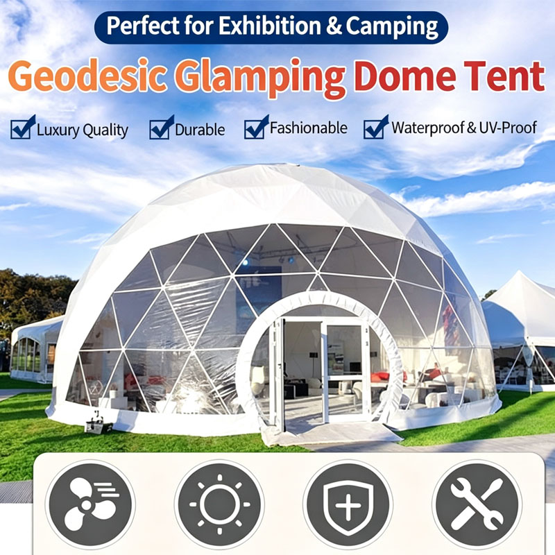 Maison de glamping préfabriqué - Outdoor Camping Dome avis et prix
