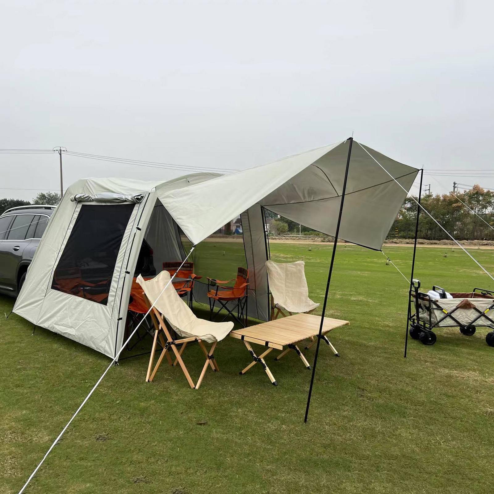 Tente arrière de voiture étanc - Outdoor Camping Car Tail Tent avis et prix