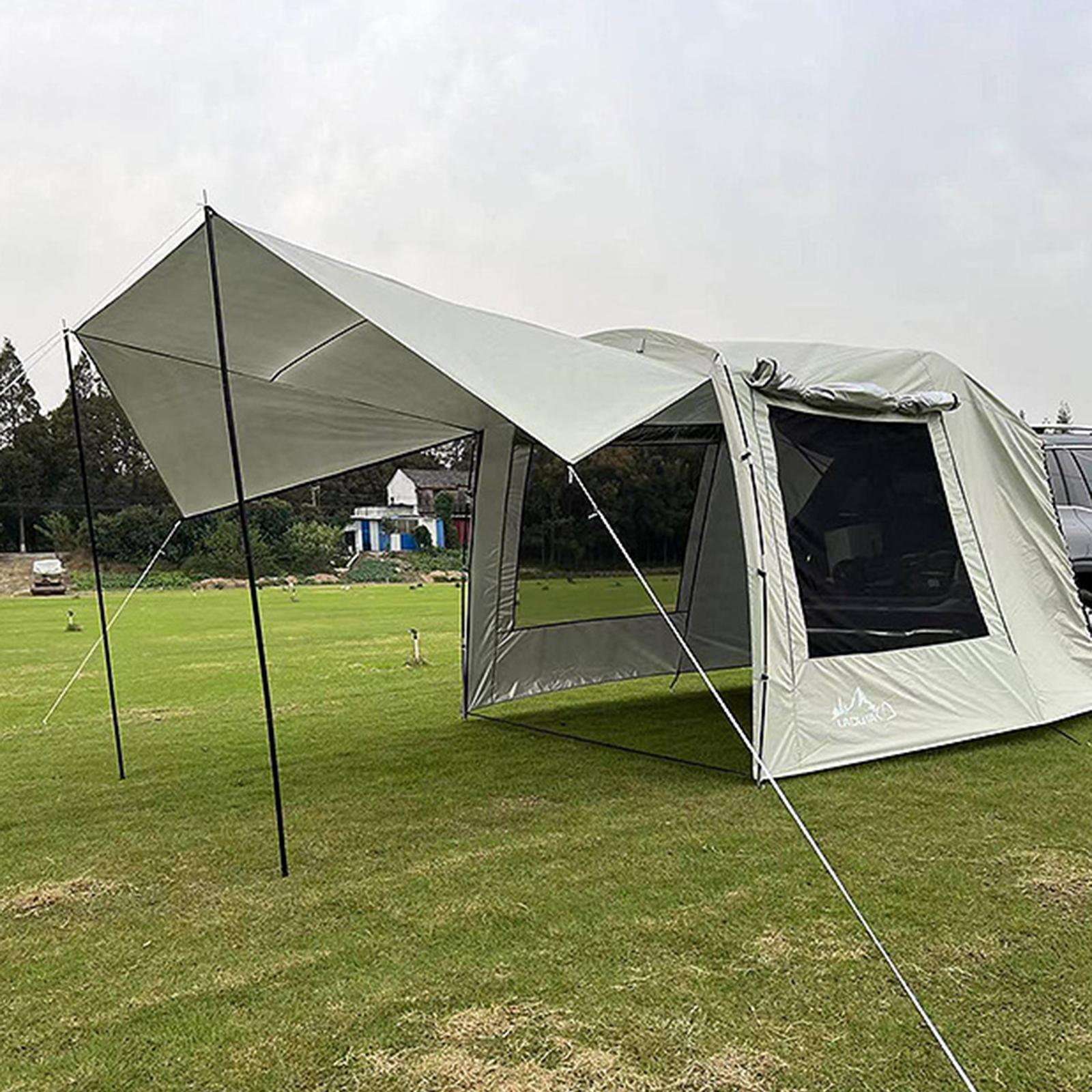 Tente arrière de voiture étanc - Outdoor Camping Car Tail Tent avis et prix