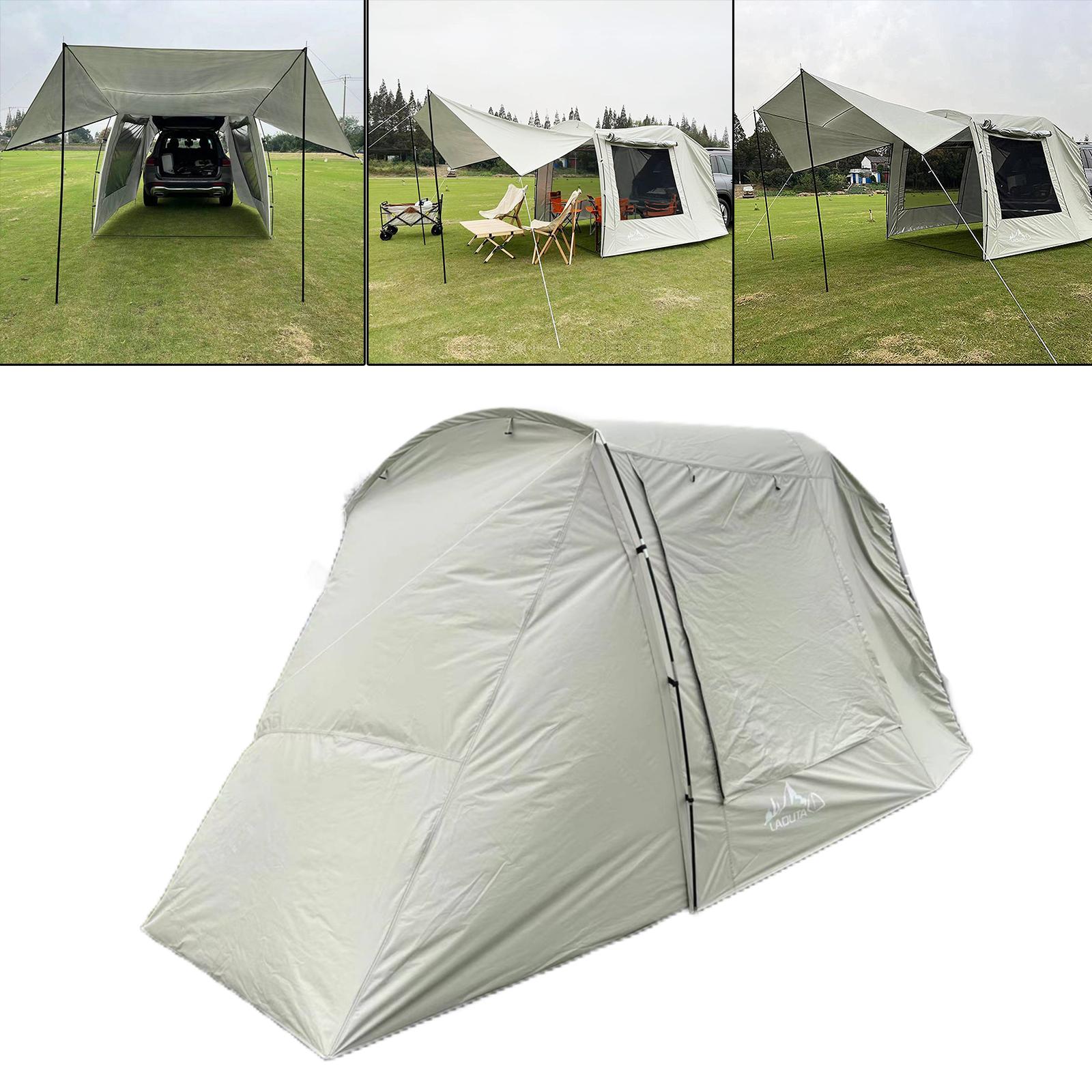 Tente arrière de voiture étanc - Outdoor Camping Car Tail Tent avis et prix
