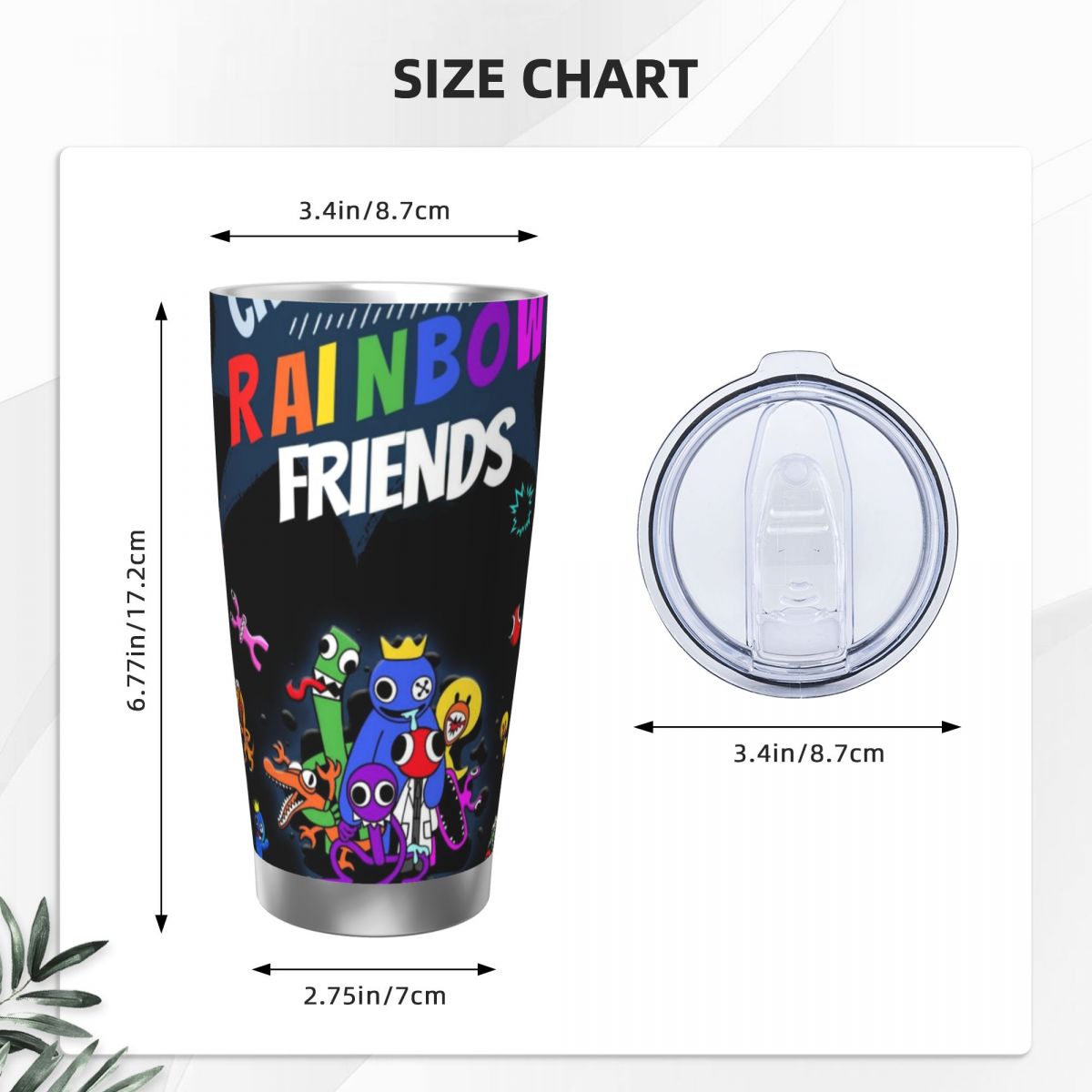 R-Rainbow-Friends Tasse de voi - Vacuum Insulated Flask avis et prix