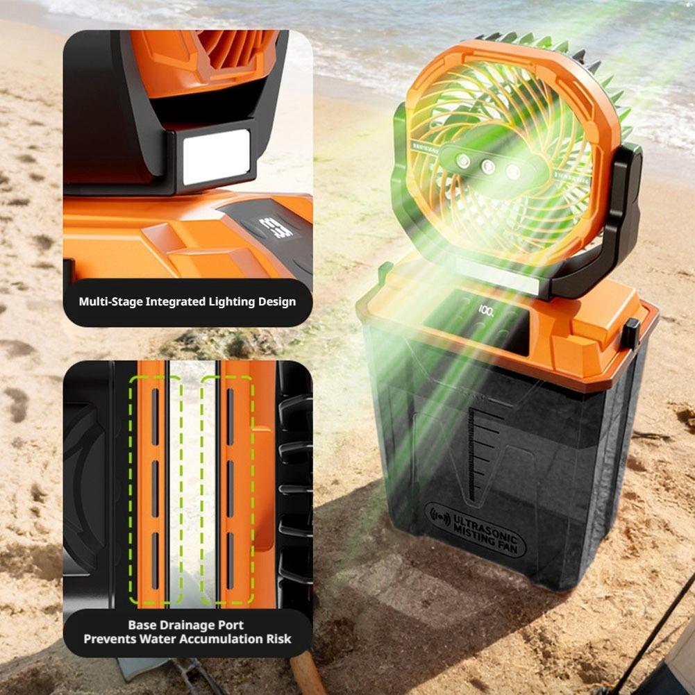 Nouveau ventilateur brumisateu - Outdoor Camping House avis et prix