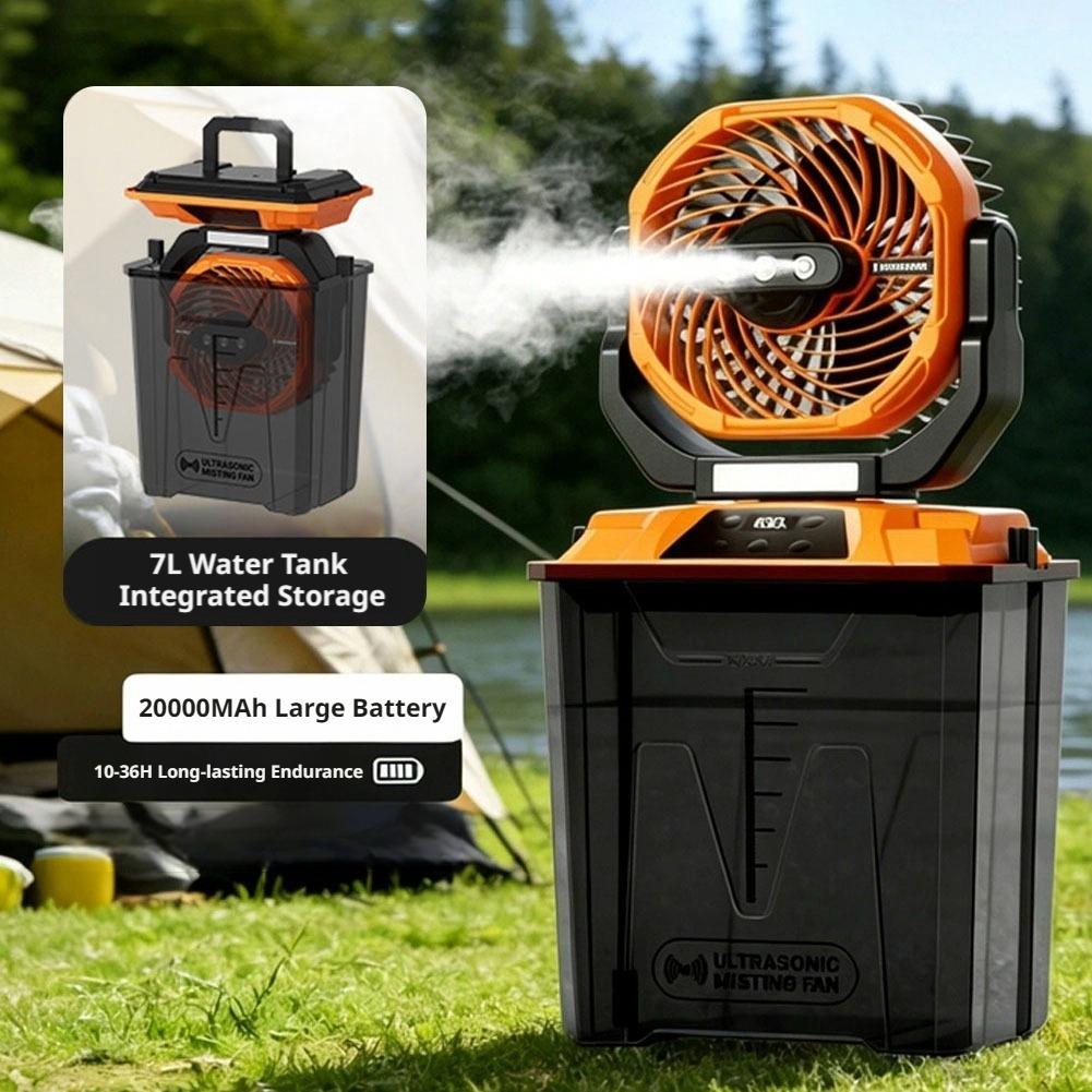 Nouveau ventilateur brumisateu - Outdoor Camping House avis et prix