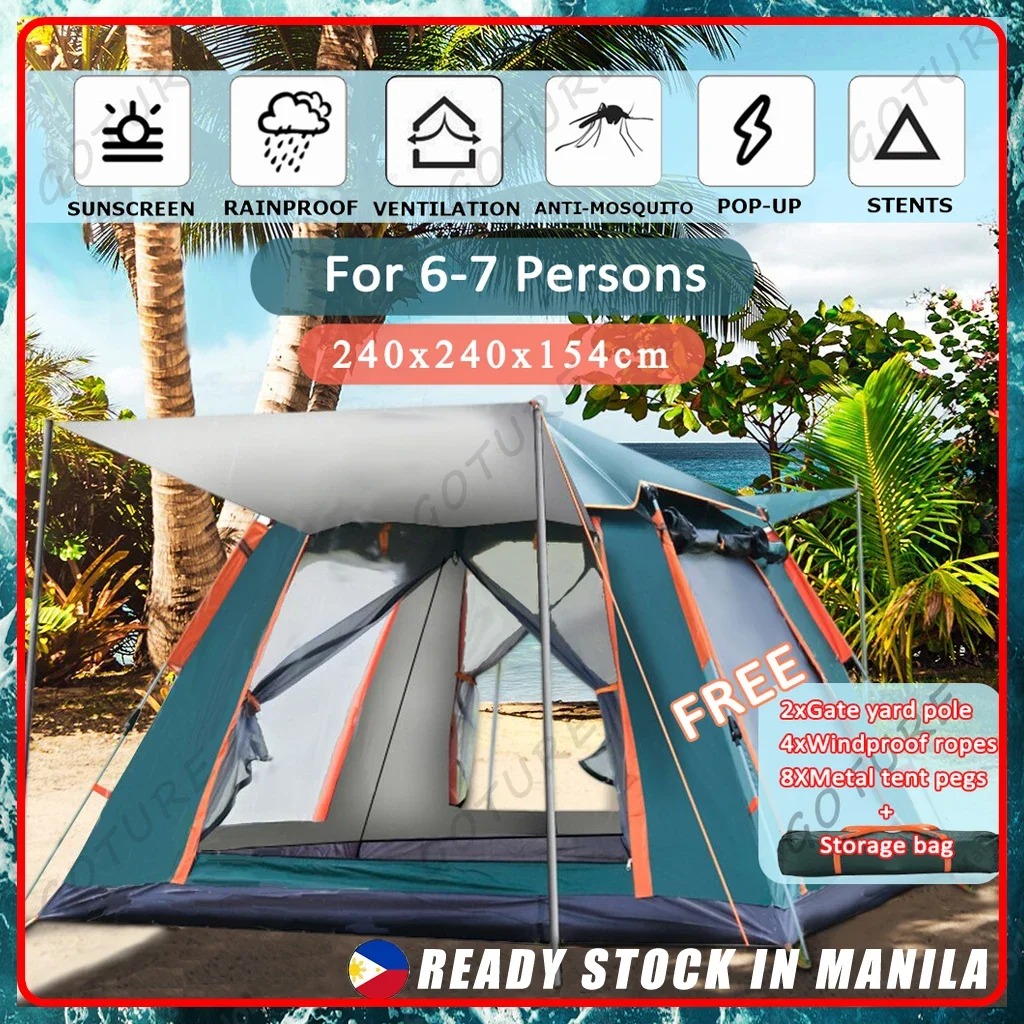 Goture tente automatique étanc - Outdoor Camping Dome avis et prix