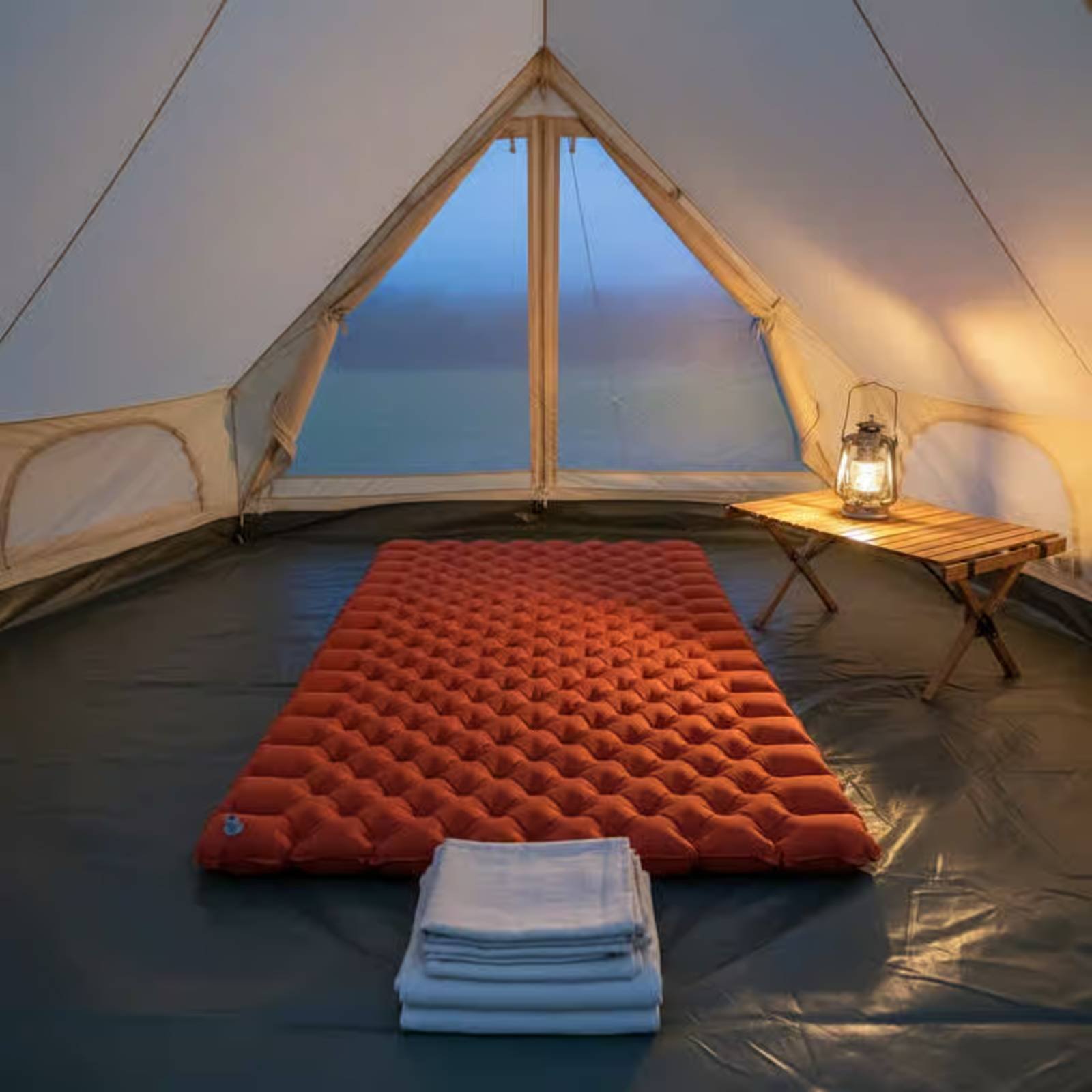 Matelas de camping gonflable e - Outdoor Camping Rugs avis et prix