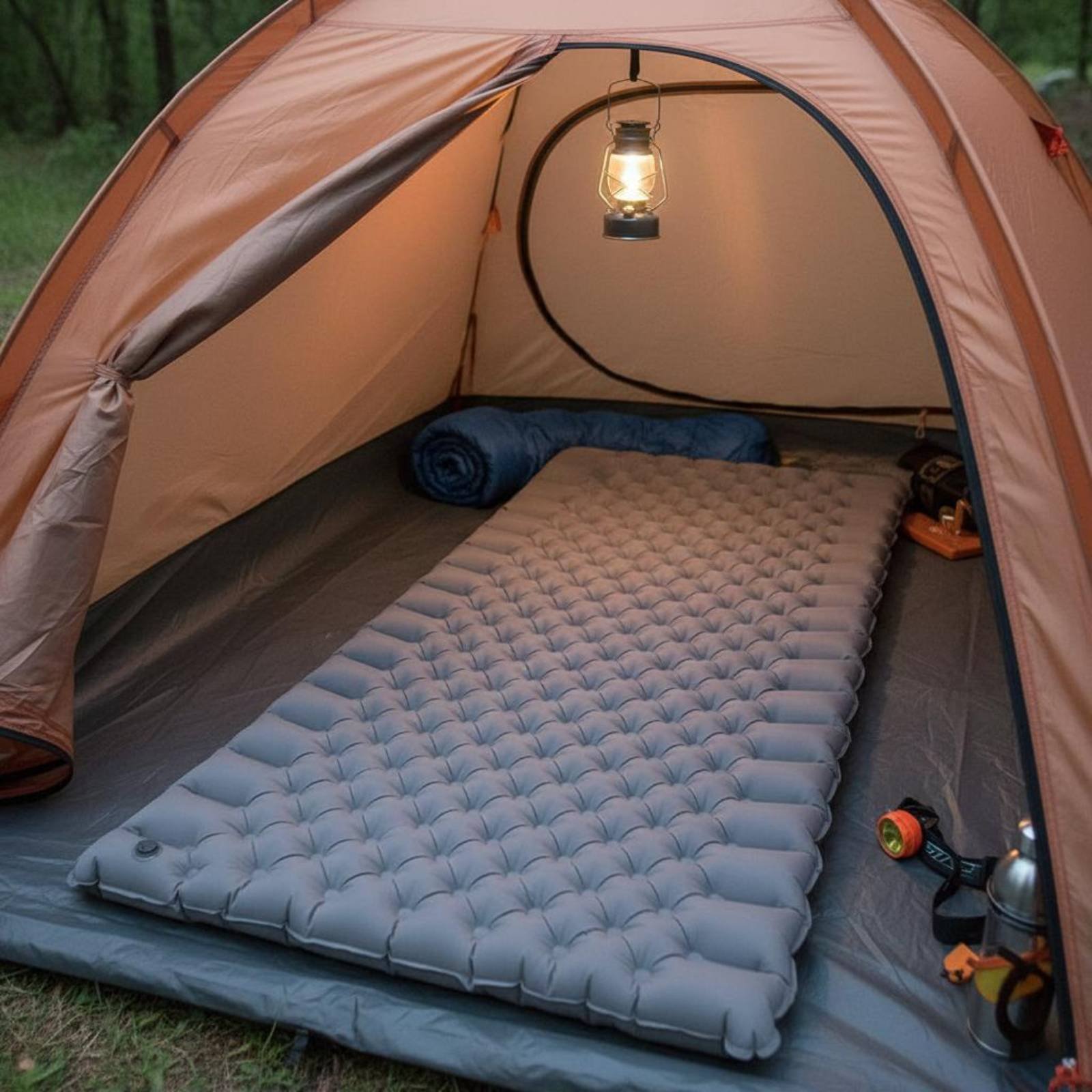 Matelas de camping gonflable e - Outdoor Camping Rugs avis et prix